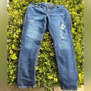 AMERICAN EAGLE Super Stretch Hi-Rise Jegging; sz 18